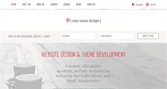 Desktop Screenshot of amysusandesign.com